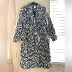 Soft Surroundings Monochrome Knit Jacket